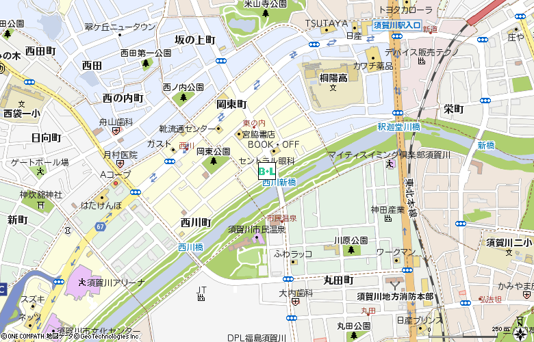 有）セントラルメディカルサービス（福島付近の地図